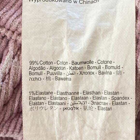 ROLLA'S Eastcoast Flare High Rise Corduroy Stretch Pants in Purple, Size 26 - Picture 13 of 16